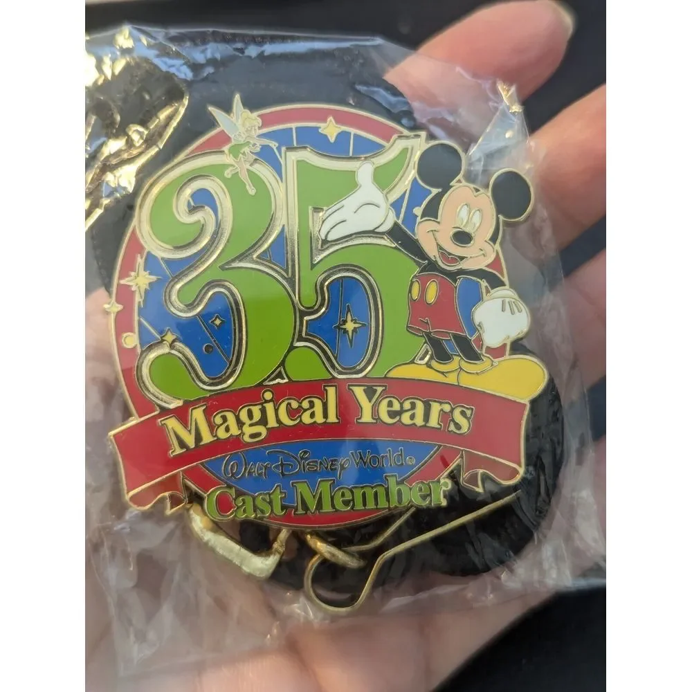 Disney Cast Member Lanyard 35‎ Magical Years NEW